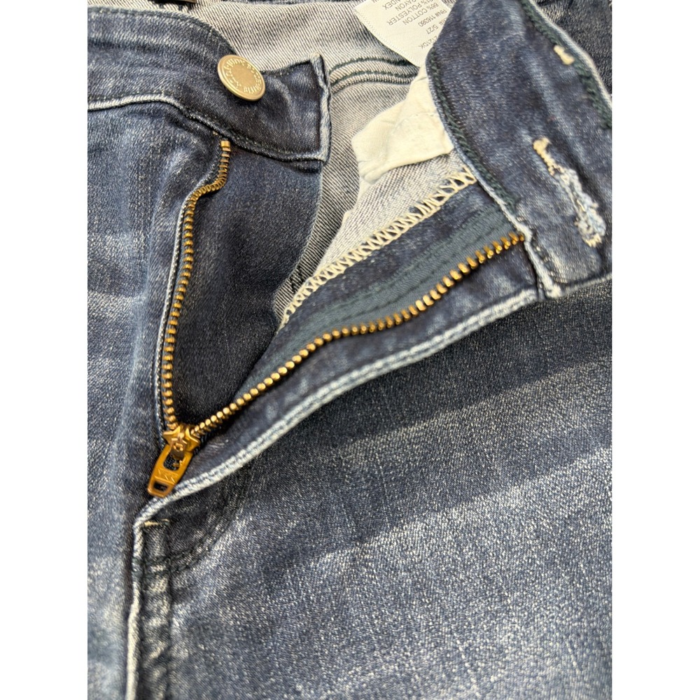 Judy Blue Skinny Fit Capri Jeans Dark Wash Stretch Denim Size 5 27 JB72121DK - Picture 3 of 9